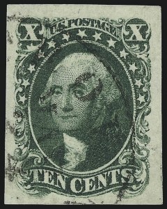 Sale 1032, Lot 3046, 5c-12c 1851-56 Issue (Scott 12-17)