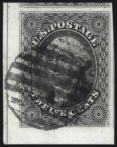 Sale 1032, Lot 3055, 5c-12c 1851-56 Issue (Scott 12-17)