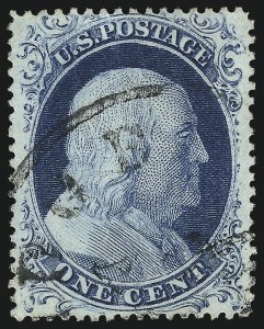 Sale 1032, Lot 3061, 1c-3c 1857-60 Issue (Scott 18-26A)