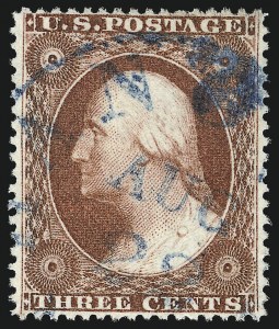 Sale 1032, Lot 3075, 1c-3c 1857-60 Issue (Scott 18-26A)