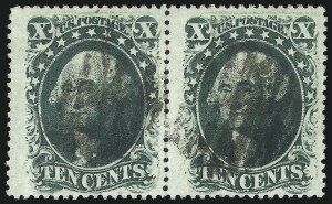 Sale 1032, Lot 3092, 5c-90c 1857-60 Issue (Scott 27-39)
