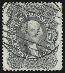 Sale Number 1032, Lot Number 3095, 5c-90c 1857-60 Issue (Scott 27-39)