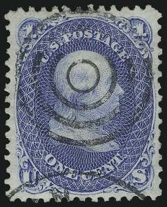 Sale 1032, Lot 3104, 1861-66 Issue (Scott 62B-67b)