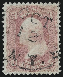 Sale 1032, Lot 3108, 1861-66 Issue (Scott 62B-67b)