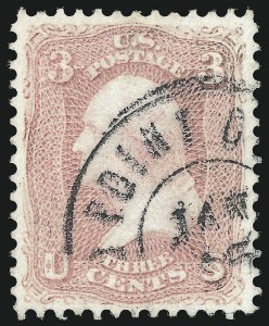 Sale 1032, Lot 3109, 1861-66 Issue (Scott 62B-67b)