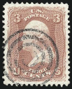 Sale 1032, Lot 3115, 1861-66 Issue (Scott 62B-67b)