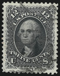 Sale 1032, Lot 3123, 1861-66 Issue (Scott 68-78b)