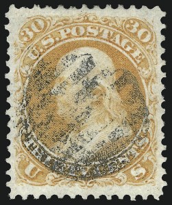 Sale 1032, Lot 3131, 1861-66 Issue (Scott 68-78b)