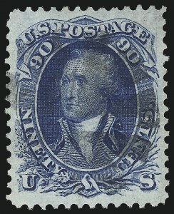 Sale 1032, Lot 3132, 1861-66 Issue (Scott 68-78b)