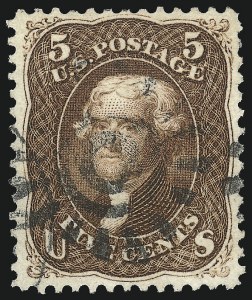 Sale Number 1032, Lot Number 3135, 1861-66 Issue (Scott 68-78b)