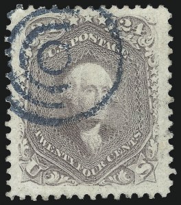 Sale 1032, Lot 3141, 1861-66 Issue (Scott 68-78b)