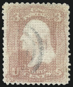 Sale 1032, Lot 3145, 1867-68 Grilled Issue, A thru Z Grills (Scott 79-85E)