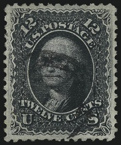 Sale 1032, Lot 3152, 1867-68 Grilled Issue, A thru Z Grills (Scott 79-85E)