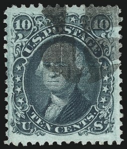 Sale 1032, Lot 3159, 1867-68 Grilled Issue, E and F Grills (Scott 86-101)