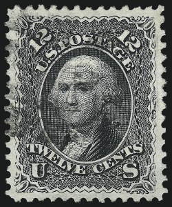 Sale 1032, Lot 3160, 1867-68 Grilled Issue, E and F Grills (Scott 86-101)
