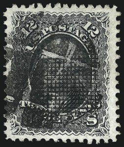 Sale 1032, Lot 3161, 1867-68 Grilled Issue, E and F Grills (Scott 86-101)