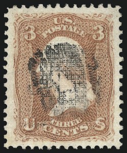 Sale 1032, Lot 3167, 1867-68 Grilled Issue, E and F Grills (Scott 86-101)
