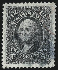 Sale 1032, Lot 3171, 1867-68 Grilled Issue, E and F Grills (Scott 86-101)