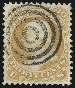 Sale 1032, Lot 3174, 1867-68 Grilled Issue, E and F Grills (Scott 86-101)