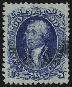 Sale 1032, Lot 3175, 1867-68 Grilled Issue, E and F Grills (Scott 86-101)