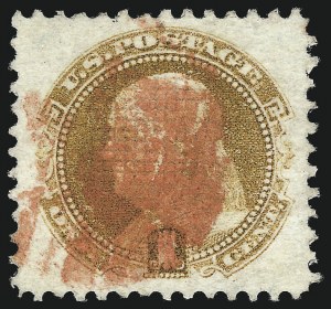 Sale 1032, Lot 3180, 1c-90c 1869 Pictorial Issue (Scott 112-122)