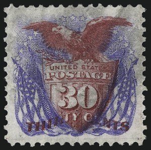 Sale 1032, Lot 3210, 1875 Re-Issue of 1869 Pictorial Issue (Scott 123-133)