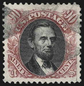 Sale 1032, Lot 3211, 1875 Re-Issue of 1869 Pictorial Issue (Scott 123-133)