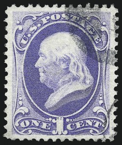 Sale 1032, Lot 3214, 1870-71 National Bank Note Co. Issue, H and I Grills (Scott 134-144, 135A-141A)
