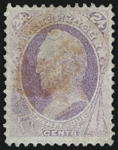 Sale 1032, Lot 3224, 1870-71 National Bank Note Co. Issue, H and I Grills (Scott 134-144, 135A-141A)