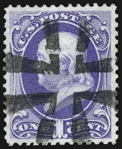 Sale 1032, Lot 3231, 1870-71 National Bank Note Co. Issue, Ungrilled (Scott 145-155)