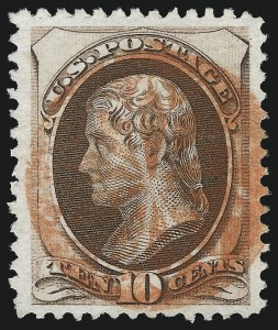 Sale 1032, Lot 3238, 1870-71 National Bank Note Co. Issue, Ungrilled (Scott 145-155)