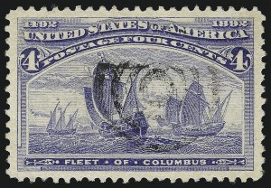 Sale 1032, Lot 3341, 1893 Columbian Issue (Scott 230-245)