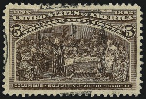 Sale 1032, Lot 3342, 1893 Columbian Issue (Scott 230-245)