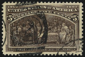 Sale 1032, Lot 3343, 1893 Columbian Issue (Scott 230-245)