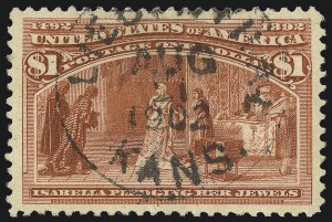 Sale 1032, Lot 3352, 1893 Columbian Issue (Scott 230-245)