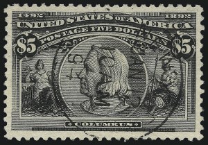 Sale 1032, Lot 3361, 1893 Columbian Issue (Scott 230-245)