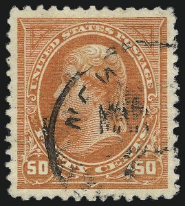 Sale 1032, Lot 3374, 1894-98 Bureau Issues, Unwatermarked (Scott 246-263)