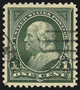 Sale 1032, Lot 3400, 1894-98 Bureau Issues, Watermarked and Color Change (Scott 264-284)