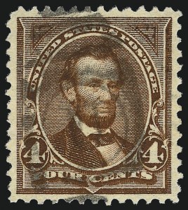 Sale 1032, Lot 3403, 1894-98 Bureau Issues, Watermarked and Color Change (Scott 264-284)