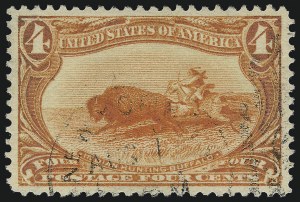 Sale 1032, Lot 3412, 1898 Trans-Mississippi Issue (Scott 285-293)