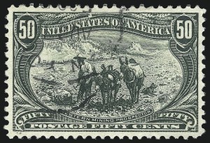 Sale 1032, Lot 3418, 1898 Trans-Mississippi Issue (Scott 285-293)