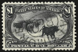 Sale 1032, Lot 3419, 1898 Trans-Mississippi Issue (Scott 285-293)