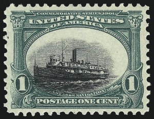 Sale 1032, Lot 3424, 1901 Pan-American Issue (Scott 294a, 294-299)