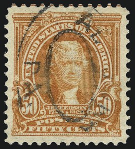 Sale 1032, Lot 3439, 1902-08 Issues (Scott 300-320c)