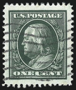 Sale 1032, Lot 3460, 1908-12 Washington-Franklin Issues (Scott 331-365)