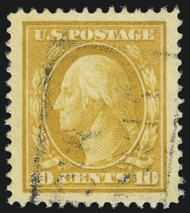 Sale 1032, Lot 3490, 1909 Commemoratives and 1908-12 Washington-Franklin Issues (Scott 367-396)