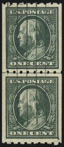 Sale 1032, Lot 3493, 1909 Commemoratives and 1908-12 Washington-Franklin Issues (Scott 367-396)