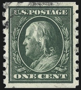 Sale 1032, Lot 3495, 1909 Commemoratives and 1908-12 Washington-Franklin Issues (Scott 367-396)