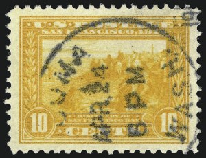 Sale 1032, Lot 3504, 1913 Panama Pacific Issue (Scott 397-404)