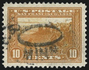 Sale 1032, Lot 3505, 1913 Panama Pacific Issue (Scott 397-404)